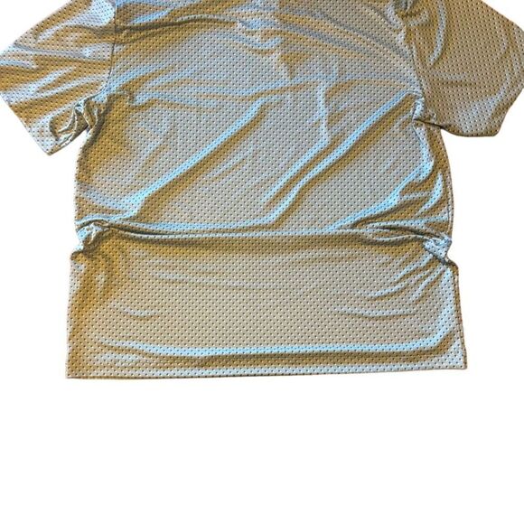 Under Armour Performance 3.0 Polo Men's  Navy/Green Printed Golf Shirt - Large - Picture 3 of 4